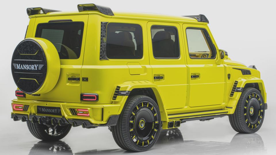 تغییرات منصوری برای مرسدس AMG G63 مدل 2025